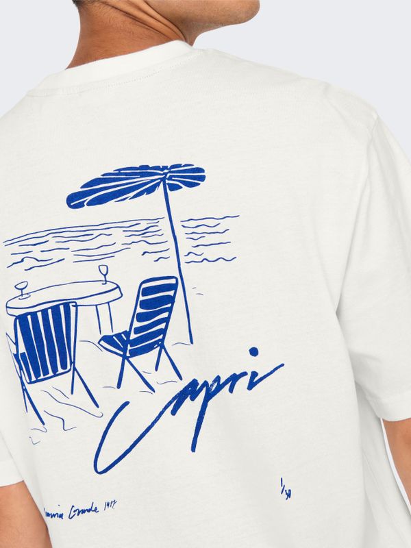 ONSMILO SKETCH RLX COAST SS TEE