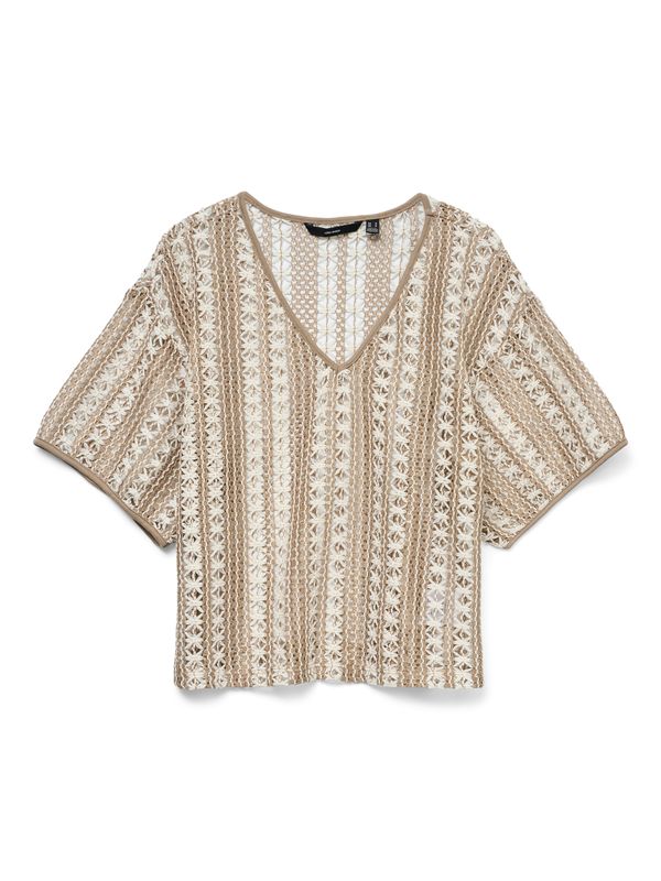 VMOHIO SS V-NECK OVERSIZE TOP JRS GA