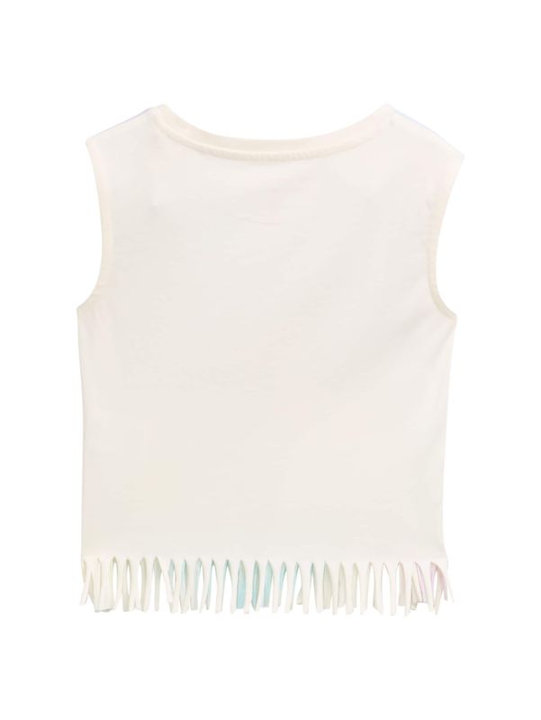 Top mit Fransen