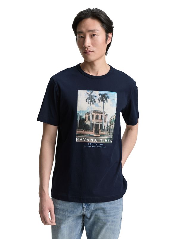 T-Shirt mit Foto-Print