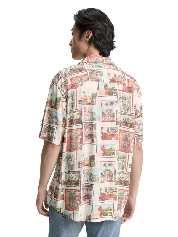 Regular Fit Kurzarmhemd im Hawaii-Look