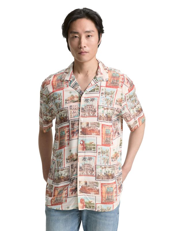 Regular Fit Kurzarmhemd im Hawaii-Look