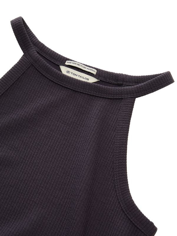 Mini-Kleid mit Rippstruktur