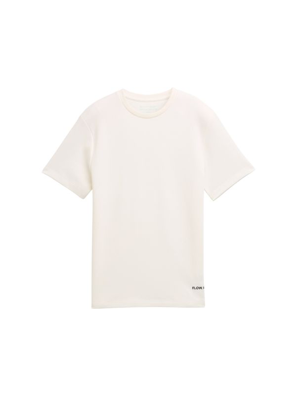 T-Shirt mit Waffelstruktur