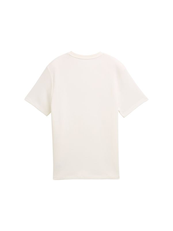 T-Shirt mit Waffelstruktur