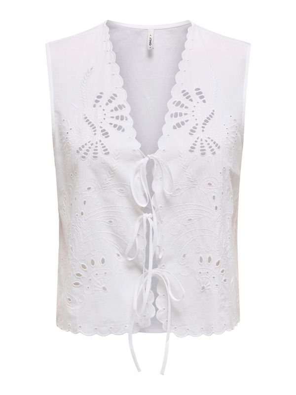 ONLLOU LIFE EMB S/L TIE VEST CS PTM