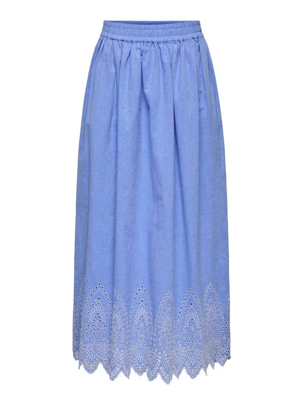 ONLTULUM EMB MAXI SKIRT WVN