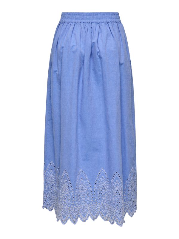 ONLTULUM EMB MAXI SKIRT WVN