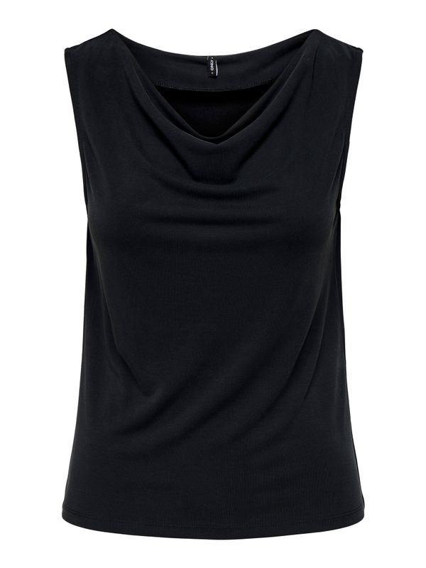 ONLFREE LIFE S/L DRAPING NECK TOP JRS