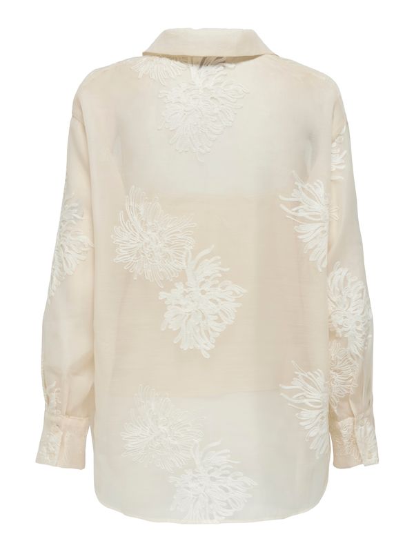 ONLOREGON ANNA LIFE LS EMB SHIRT WVN