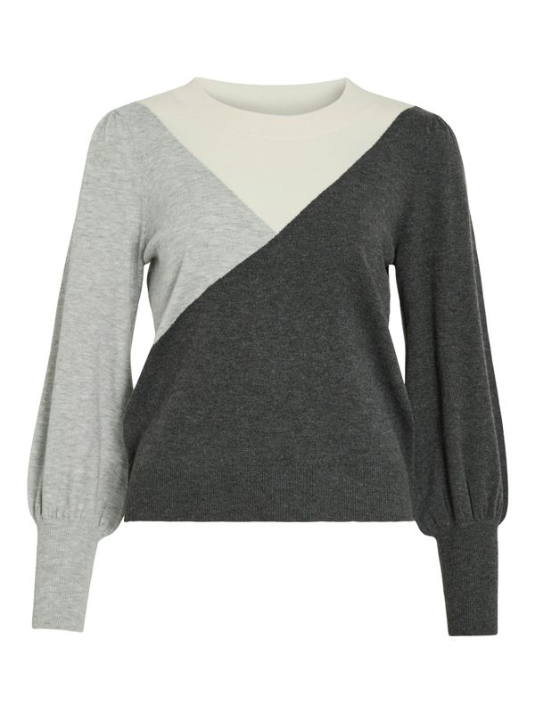 VIKERRY O-NECK L/S KNIT TOP - NOOS