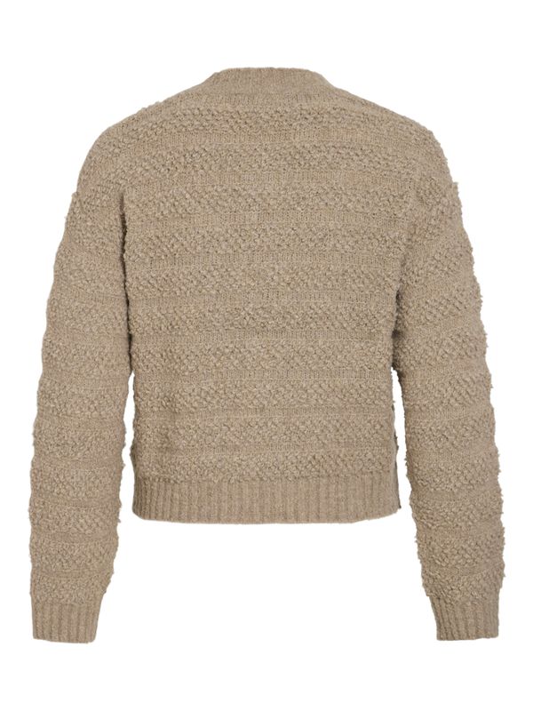 VITILLIA O-NECK L/S KNIT CARDIGAN