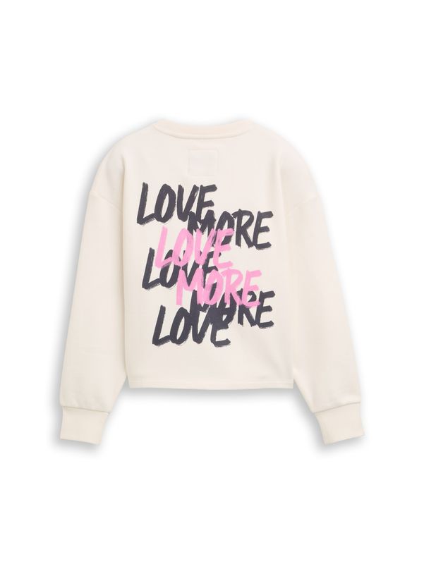 Sweatshirt mit Rückenprint