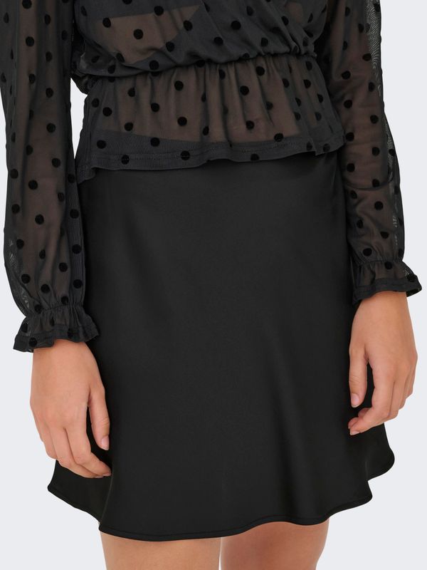 ONLMIKA VIS SATIN SHORT SKIRT WVN