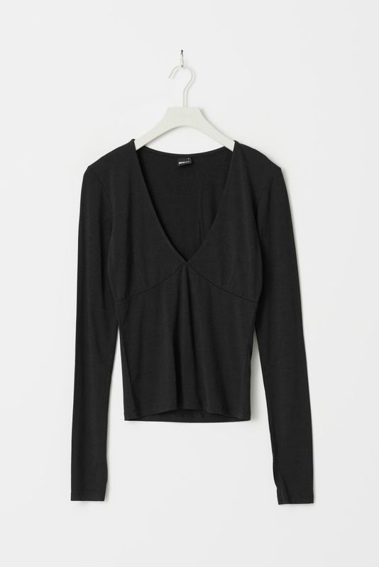 soft touch v-neck top