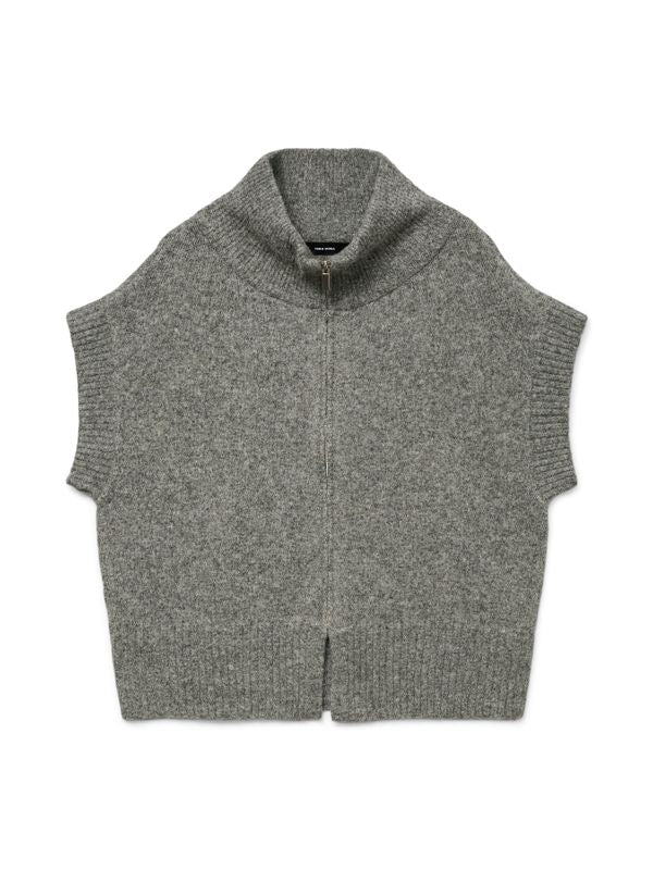 VMBANG SL HIGHNECK ZIPPER VEST BOO