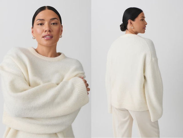 crew neck knittted sweater