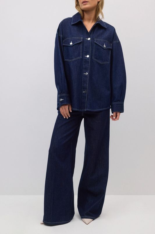 Oversize Denim shirt