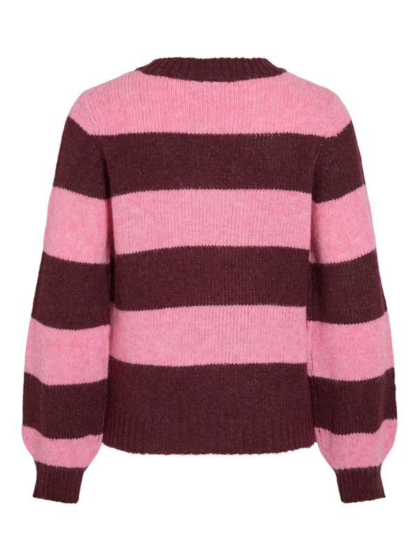 VIPOLANA NEW L/S STRIPE KNIT TOP