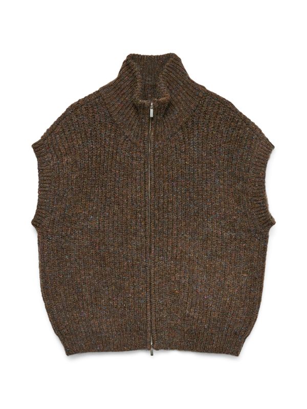 VMSALTY HIGHNECK ZIPPER VEST