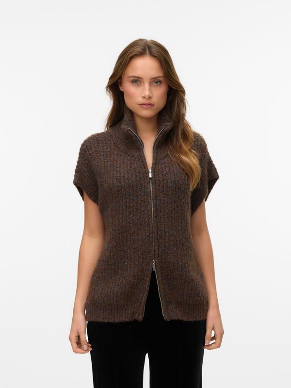 VMSALTY HIGHNECK ZIPPER VEST