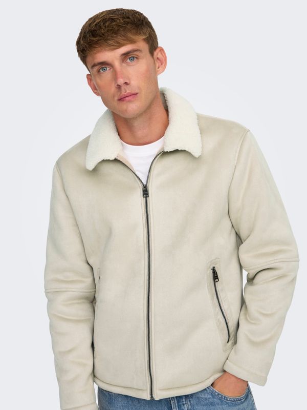 ONSROYCE SHEARLING JACKET OTW