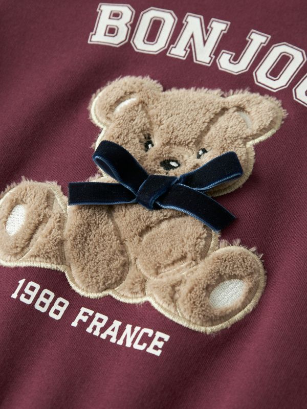 NMFREAR LS SWEAT BRU