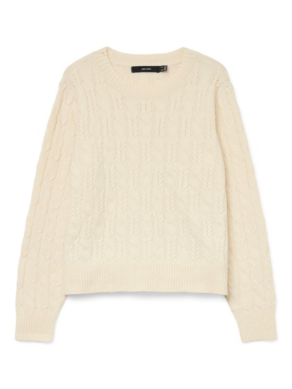 VMARIES LS O-NECK CABLE PULLOVER BF