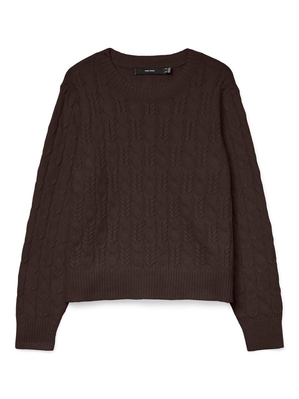 VMARIES LS O-NECK CABLE PULLOVER BF