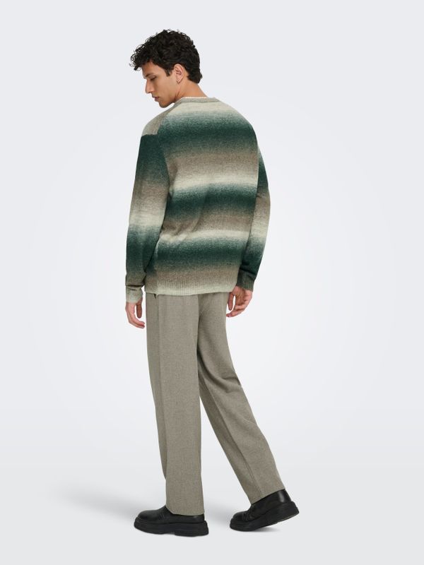 ONSBERTIL REG LS CREW KNIT