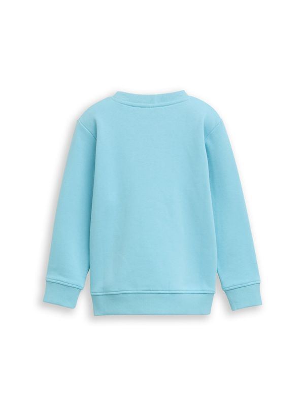 Basic Sweatshirt mit Print