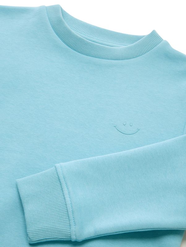 Basic Sweatshirt mit Print