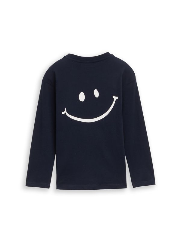 Oversize Langarmshirt mit Rückenprint