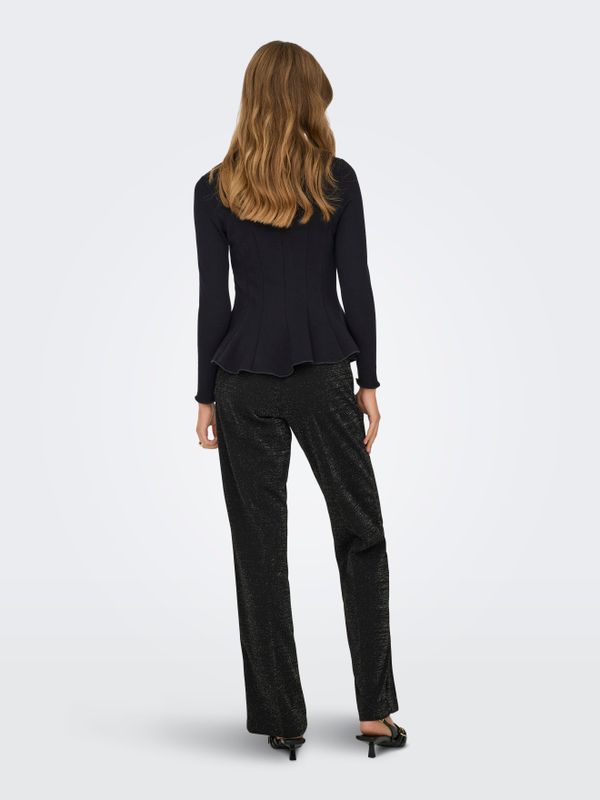 ONLKENYA L/S PEPLUM TOP JRS NOOS