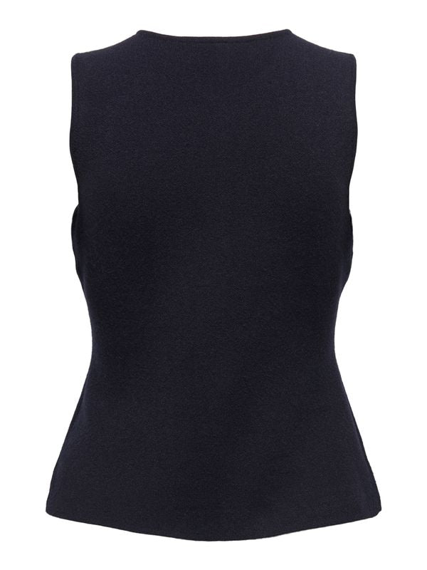 ONLIBI BUTTON SL VEST CC KNT
