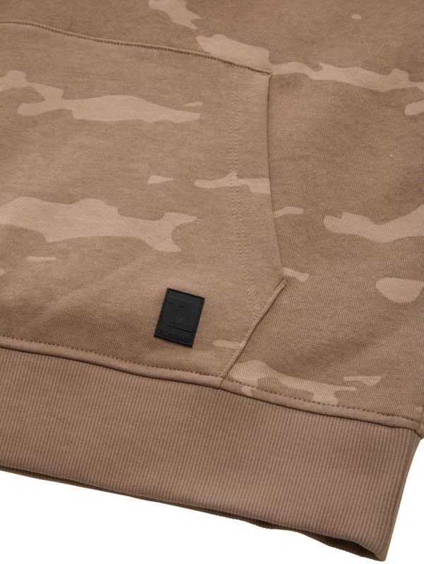 Oversize Hoodie Sweatshirt mit Allover-Print