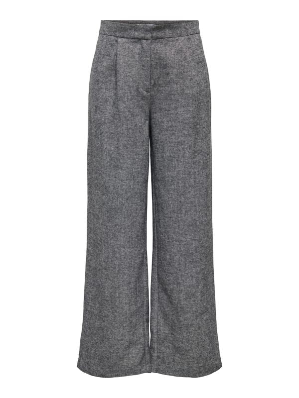 ONLBEKKA LIFE HW WIDE WOOL LOOK PANT TLR