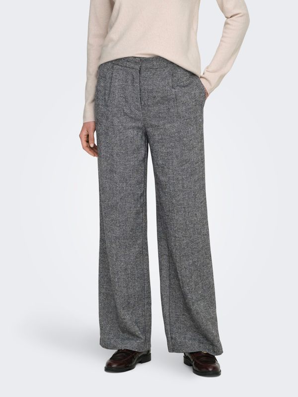 ONLBEKKA LIFE HW WIDE WOOL LOOK PANT TLR