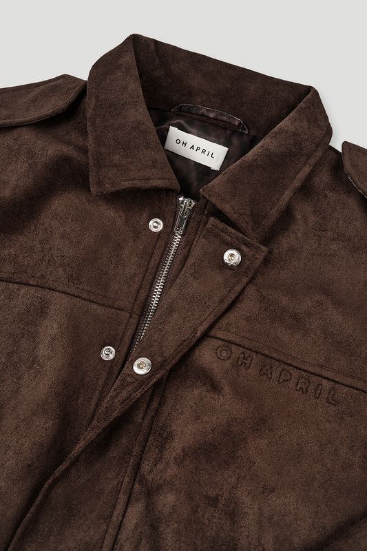 Katie Vegan Suede Leather Jacket