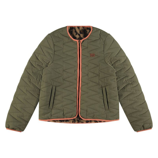 Women Winter Jacket Reversible