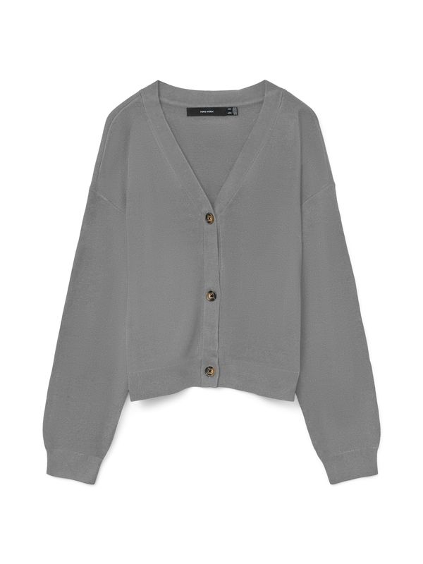 VMSABA FULL NEEDLE LS V-NECK CARDI NOOS