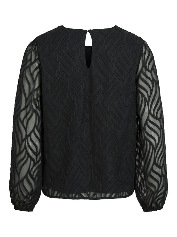VIMIKA O-NECK L/S TOP - NOOS