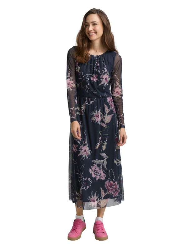 Meshkleid mit Muster