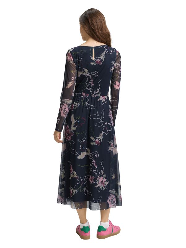 Meshkleid mit Muster