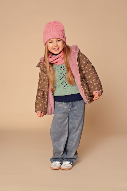 Girls Winter Jacket Reversible