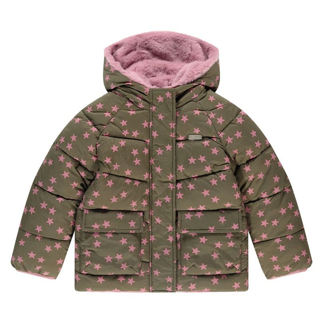 Girls Winter Jacket Reversible