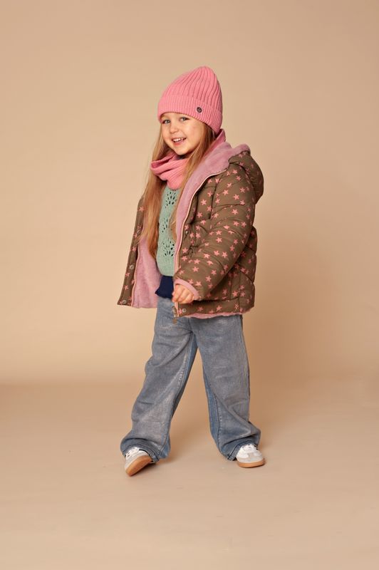 Girls Winter Jacket Reversible