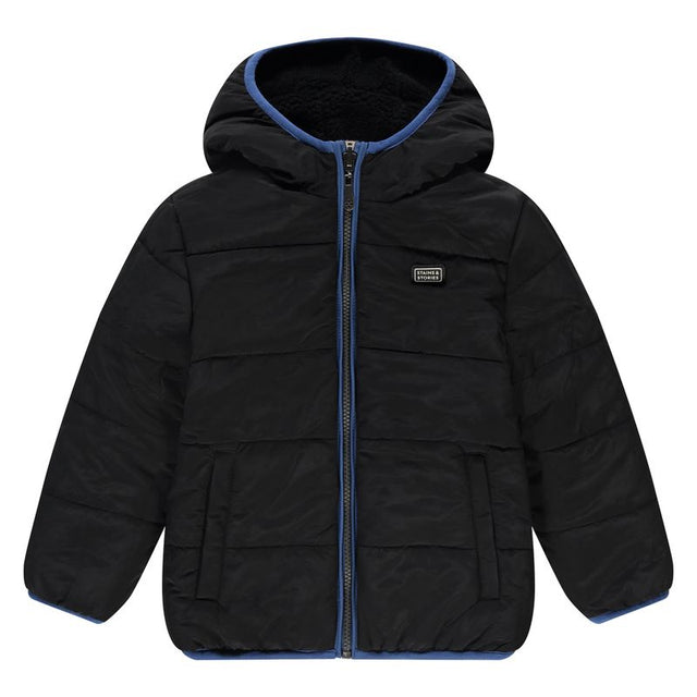 Boys Winter Teddy Jacket Reversible