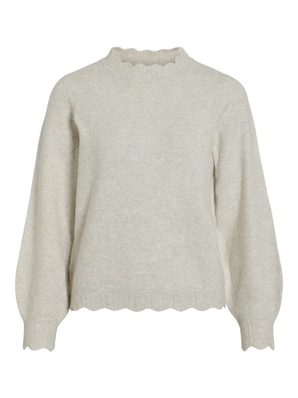 VINIKOLINA O-NECK L/S KNIT TOP - NOOS