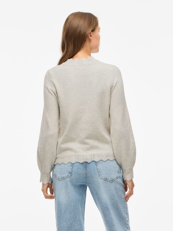 VINIKOLINA O-NECK L/S KNIT TOP - NOOS